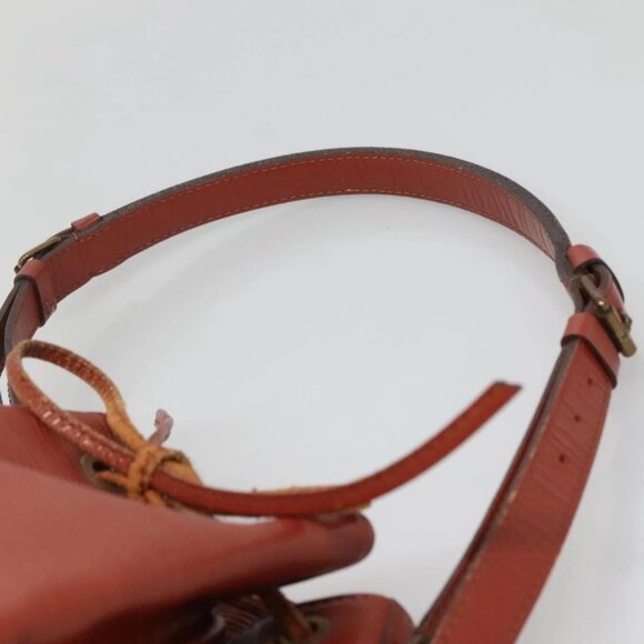 LOUIS VUITTON Epi Petit Noe Shoulder Bag Brown M44103 LV Auth 134579 - Picture 9 of 16